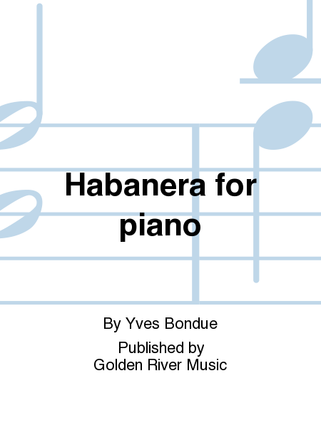 Habanera for piano