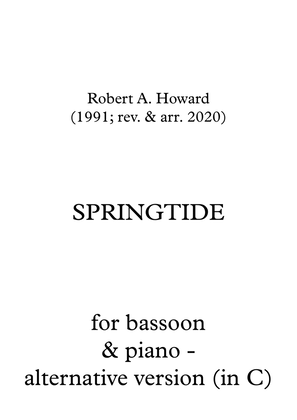 Springtide (Alternative version in C)