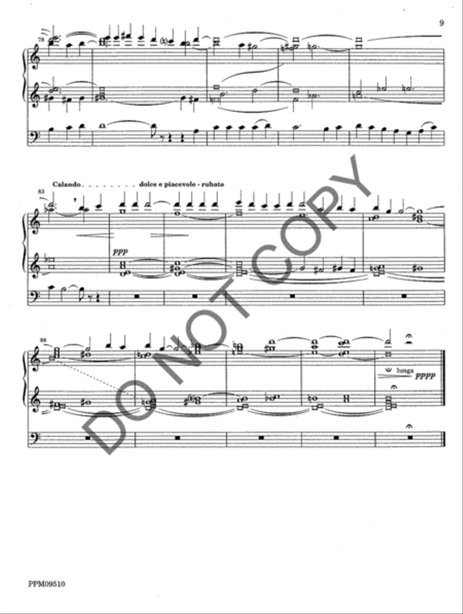 In Paradisum Organ scores gallery preview page 12
