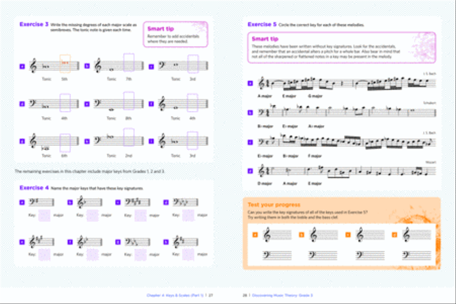 Discovering Music Theory Workbook Activity Books scores gallery preview page 6