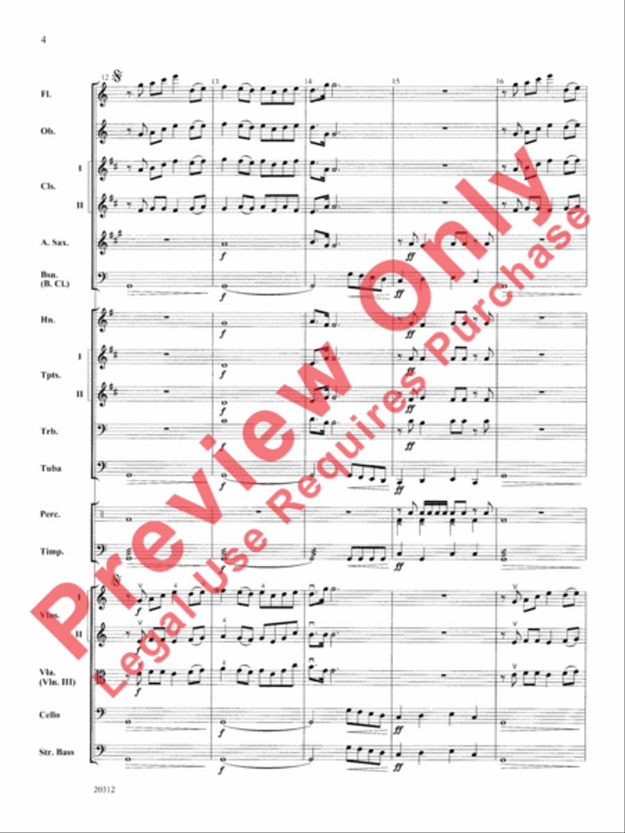 Finlandia Full Orchestra scores gallery preview page 5