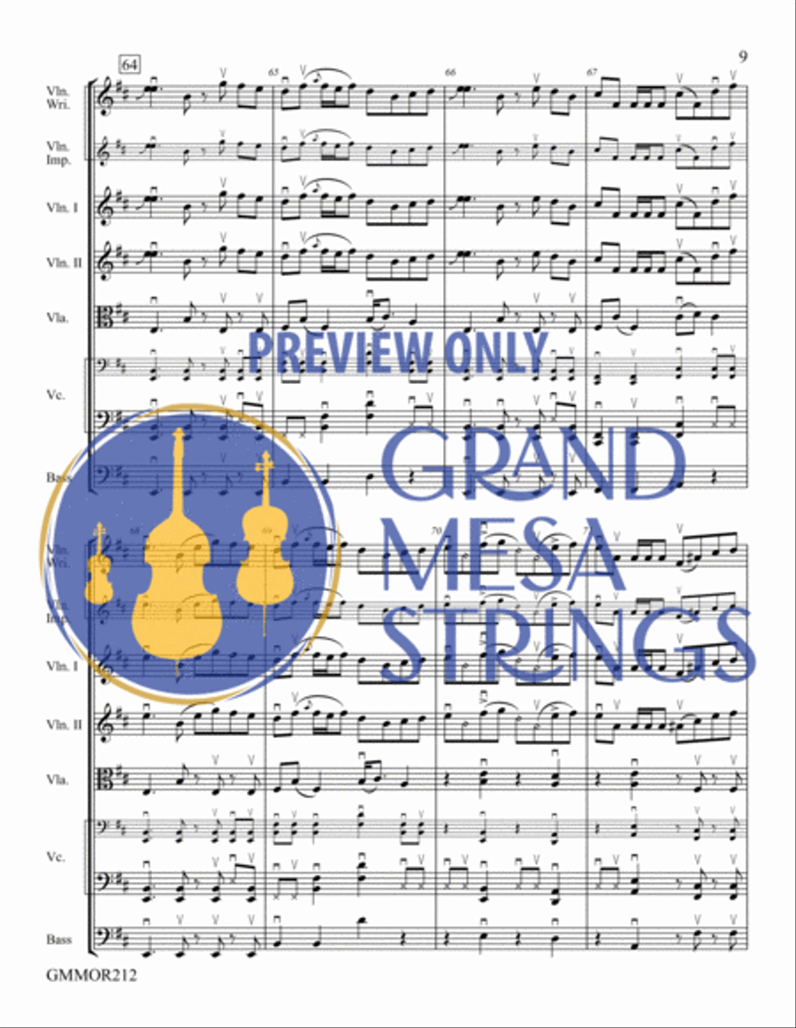 Blue Sky Basin Blue Sky Basin String Orchestra scores gallery preview page 10