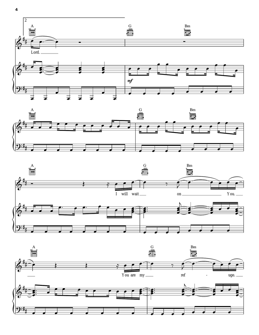 My Hope Is In You Guitar scores gallery preview page 4