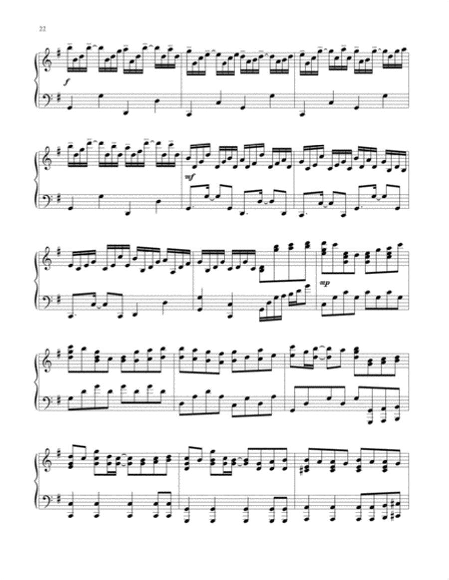 Piano Weavings Volume 2 Piano Solo scores gallery preview page 23