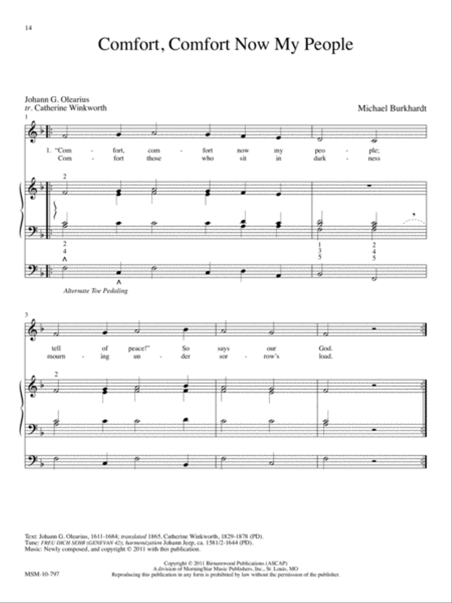 Easy Hymn Accompaniments for Organ Organ Solo scores gallery preview page 8