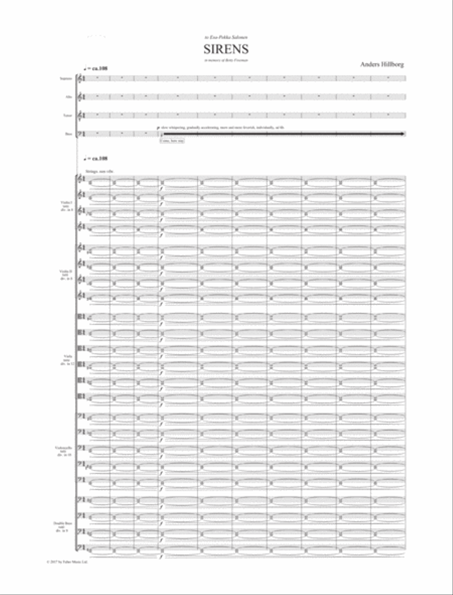 Sirens Sirens Choir scores gallery preview page 2