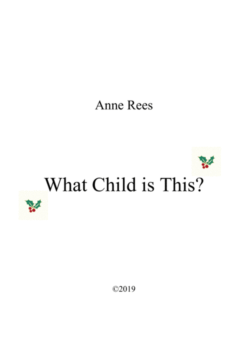 What Child is This? (Greensleeves) - Advanced Piano Solo image number null