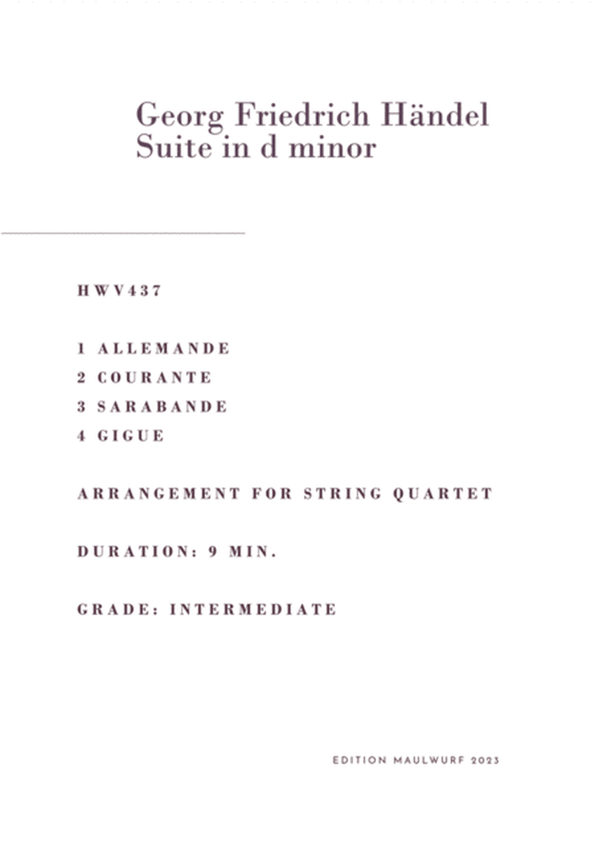 Suite in d minor image number null