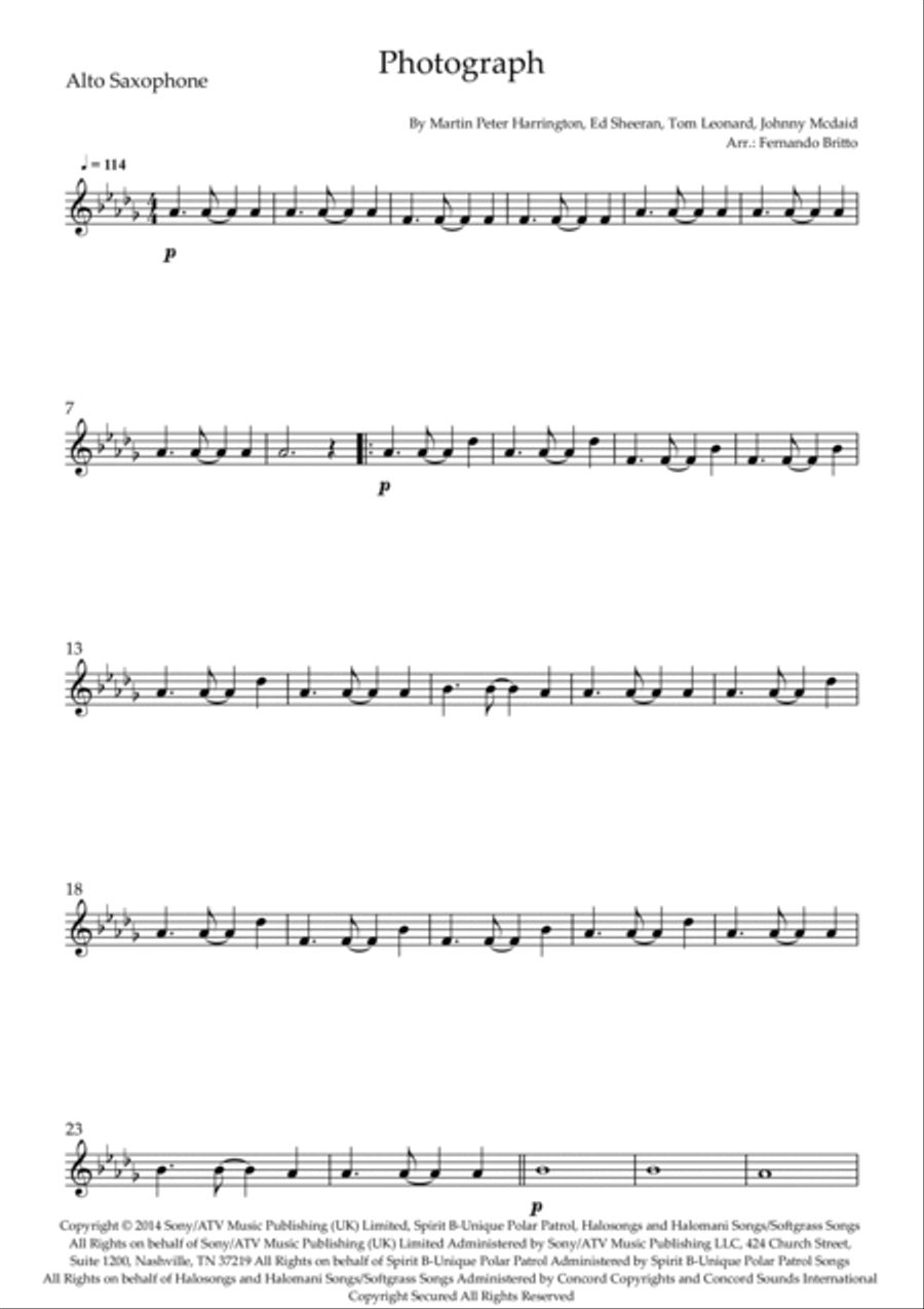 Photograph Photograph Woodwind Quartet scores gallery preview page 6