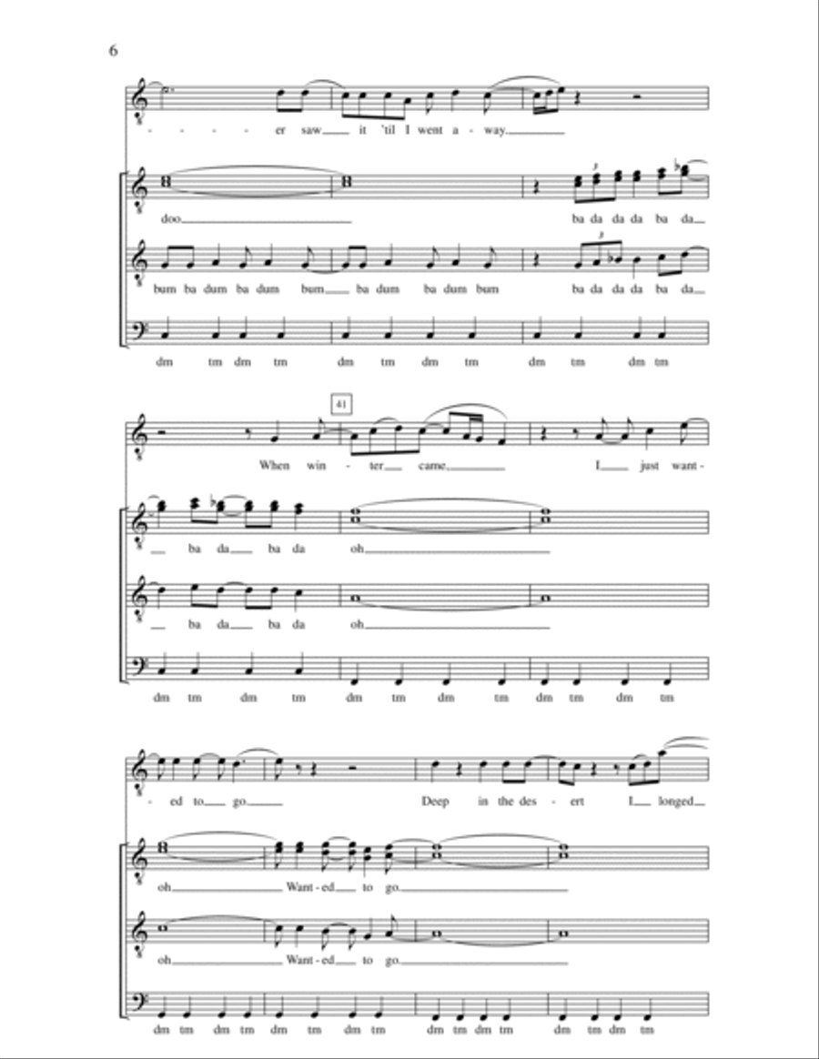 Still the One Still the One TTBB scores gallery preview page 6