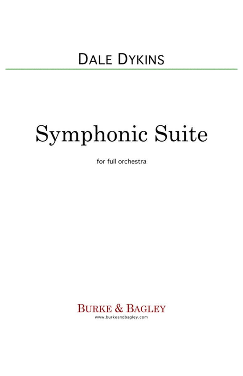 Symphonic Suite (score) image number null