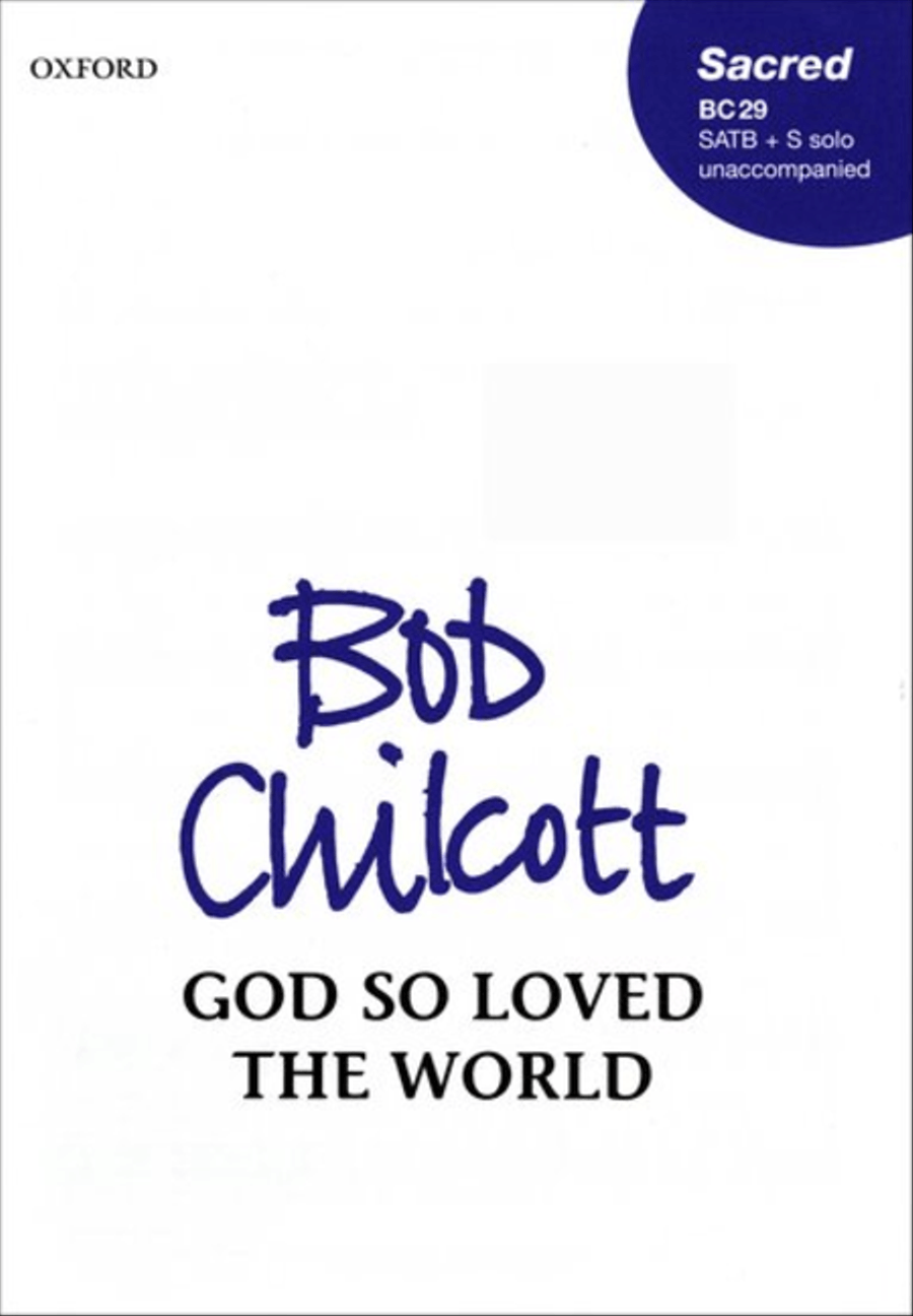 God so loved the world 4-Part scores gallery preview page 1