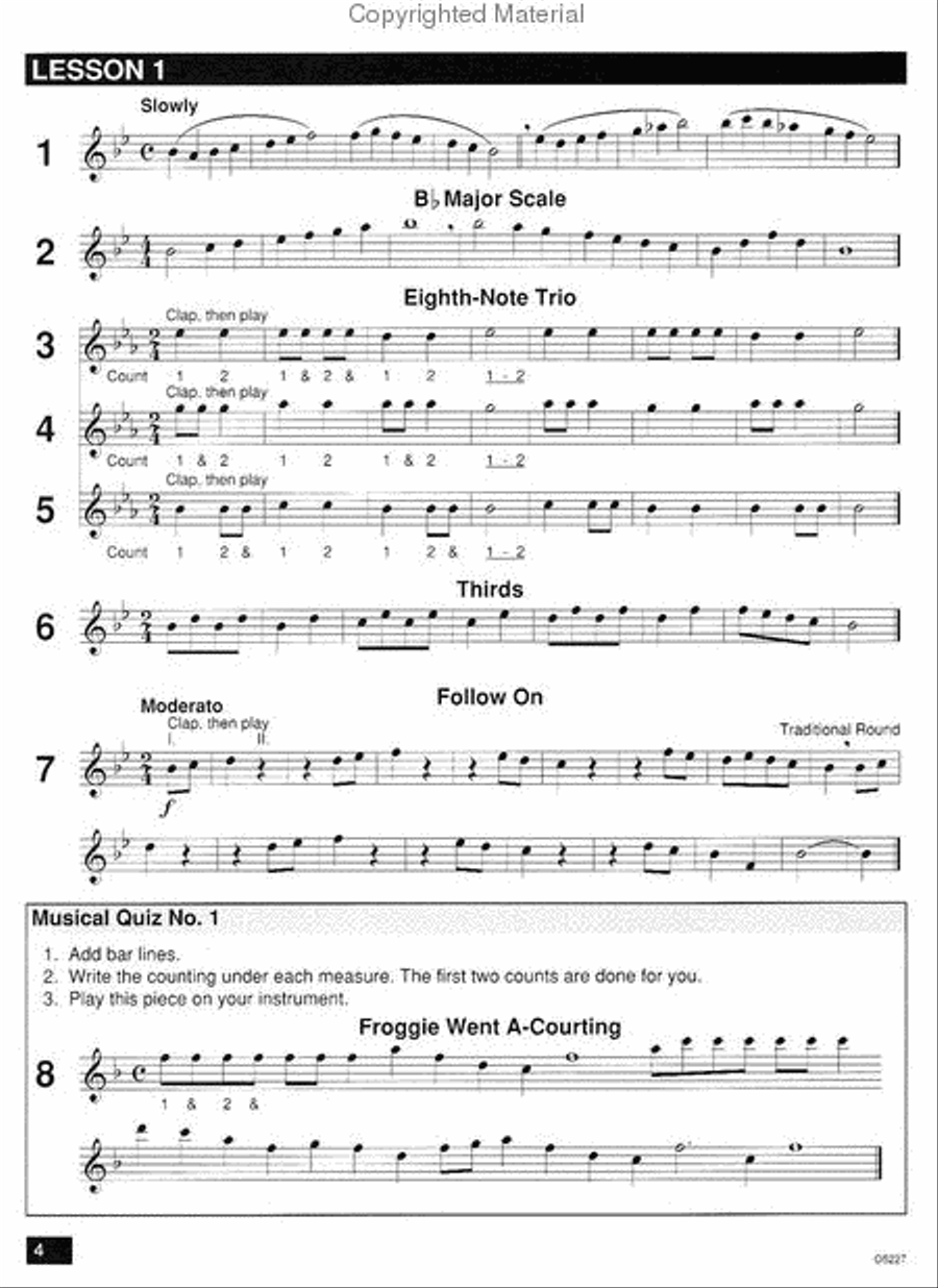 Sounds Spectacular Band Course Concert Band Methods scores gallery preview page 2