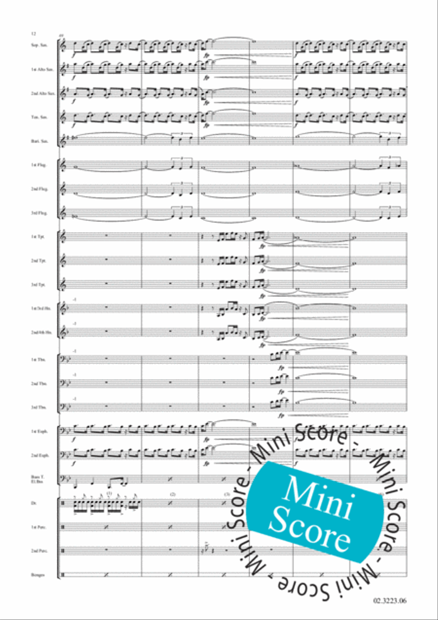 Land Of Make Believe Land Of Make Believe Fanfare Band scores gallery preview page 16