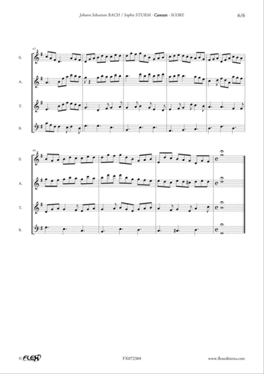Cantate Cantate Soprano Recorder scores gallery preview page 6