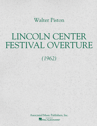 Book cover for Lincoln Center Festival Overture (1962)