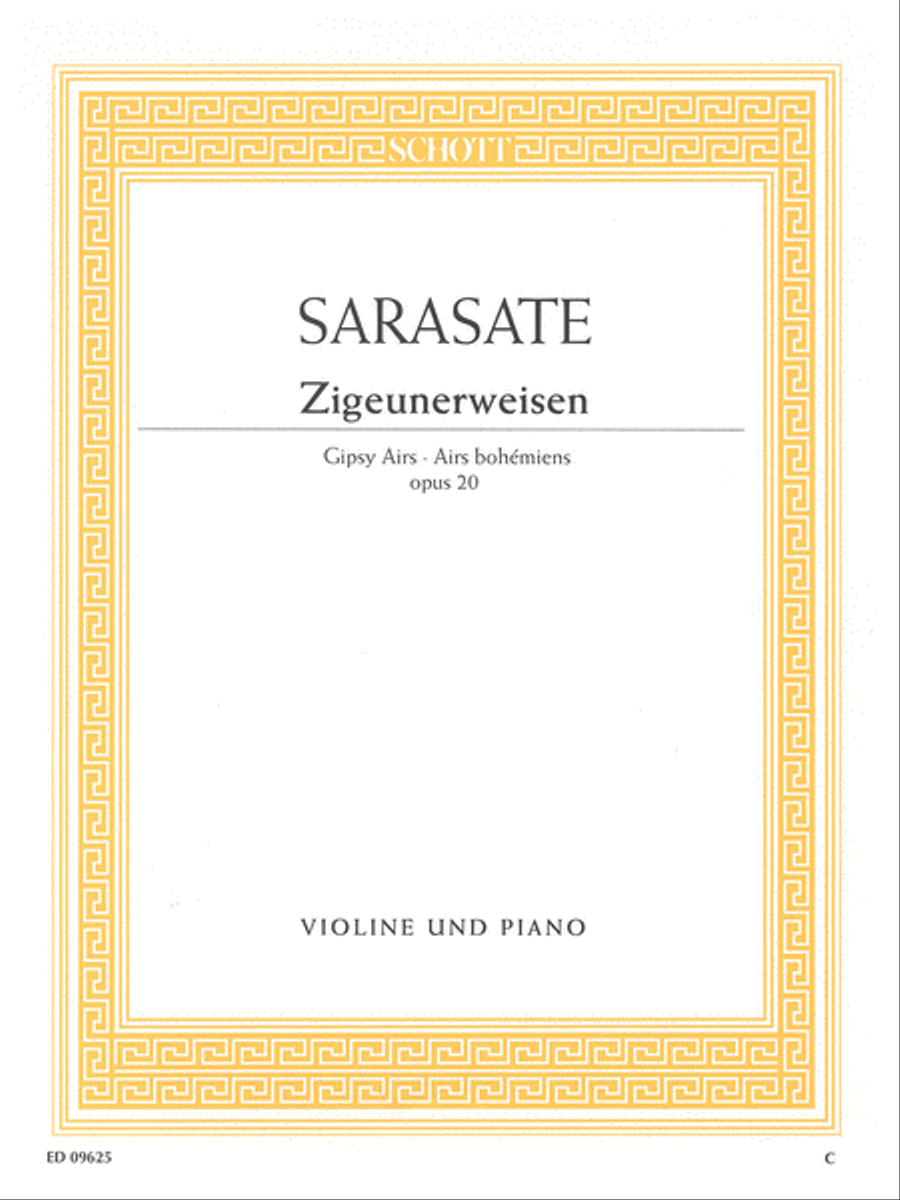 Gypsy Airs, Op. 20 Piano Solo scores gallery preview page 1