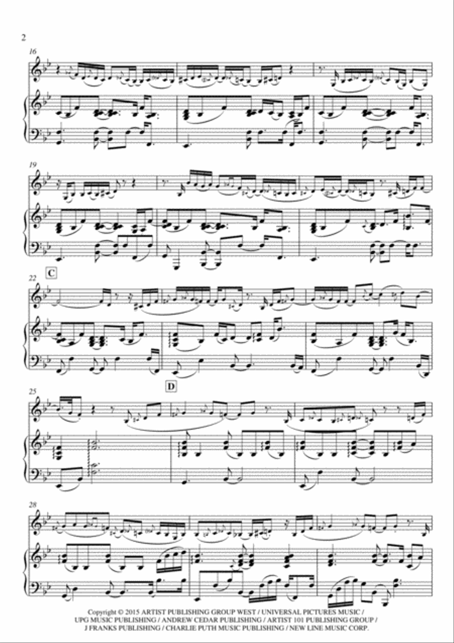See You Again String Duet scores gallery preview page 3