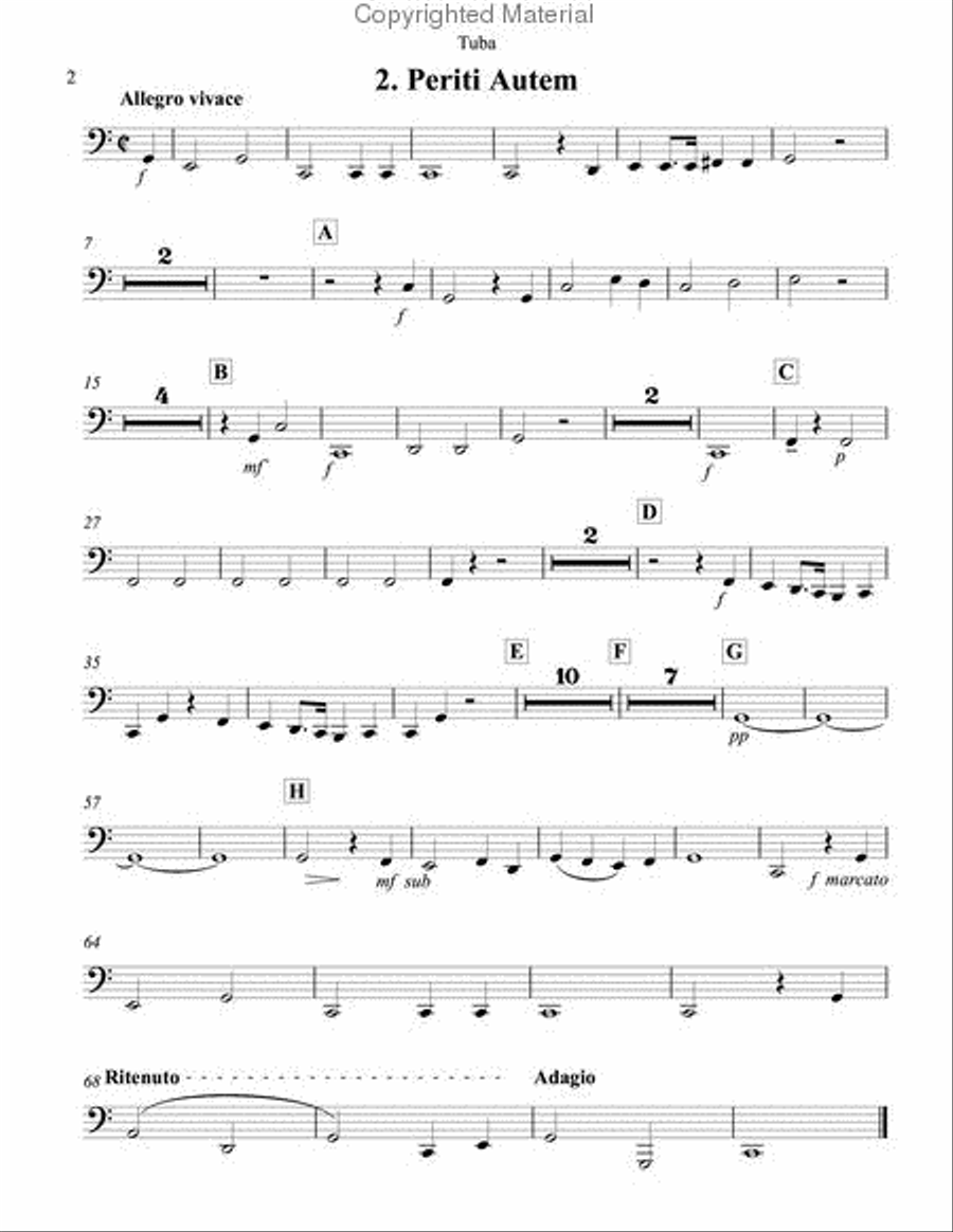 Two Sacred Choruses, Op. 115 Choir scores gallery preview page 9