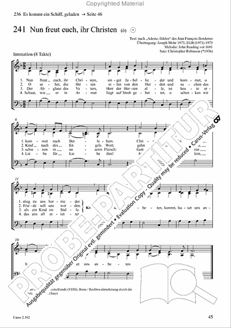Chorbuch Gotteslob SAM 3-Part scores gallery preview page 46