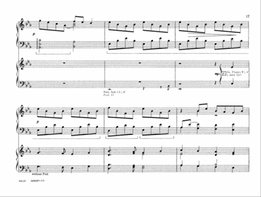 Easter Moods for Organ and Piano Vol 1 Organ scores gallery preview page 8