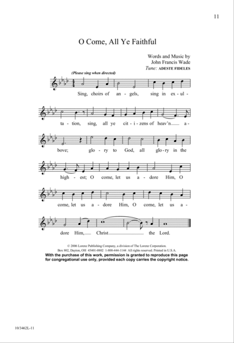 The Birthday of a King The Birthday of a King 3-Part scores gallery preview page 11