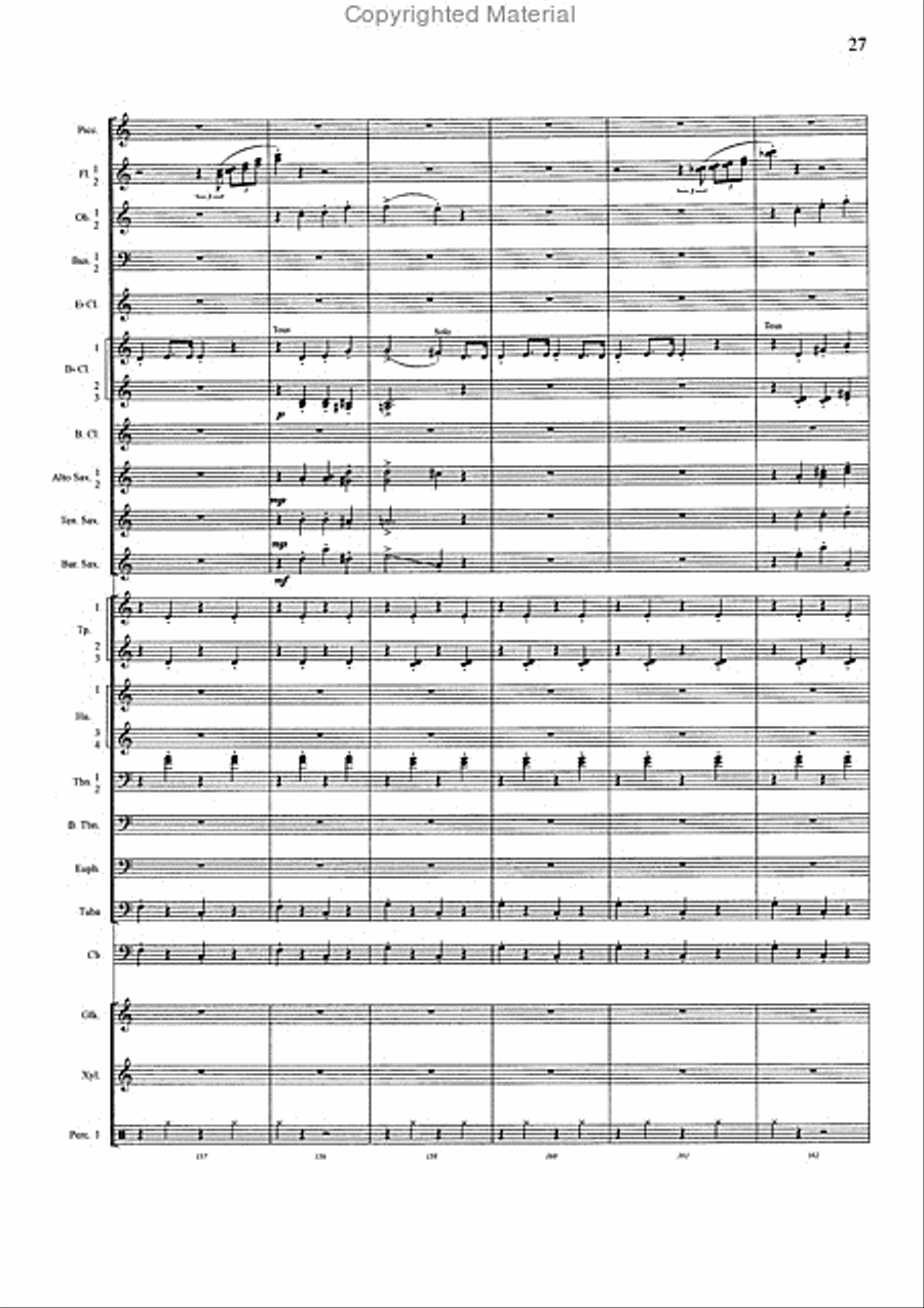 Yves Montand Yves Montand Concert Band scores gallery preview page 10
