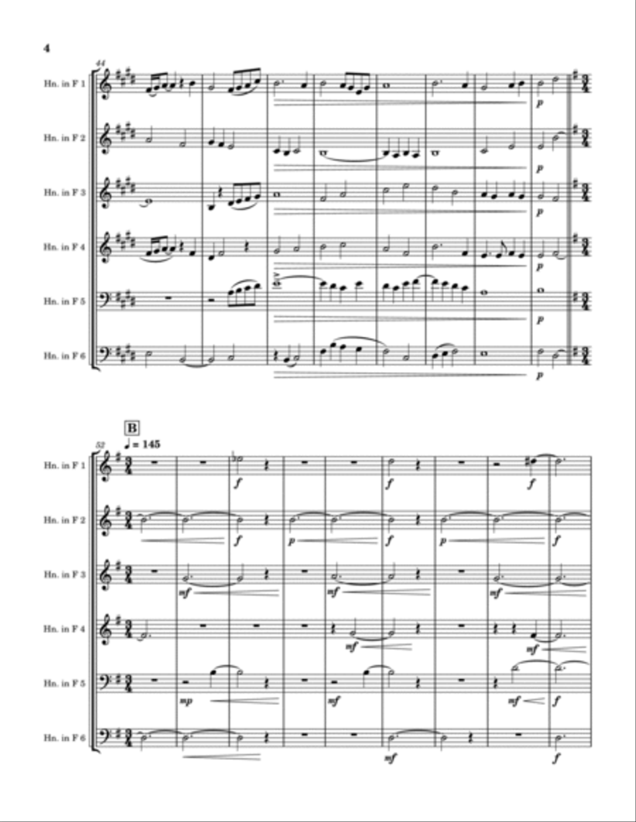 I Saw a Cloud Chamber Music scores gallery preview page 5