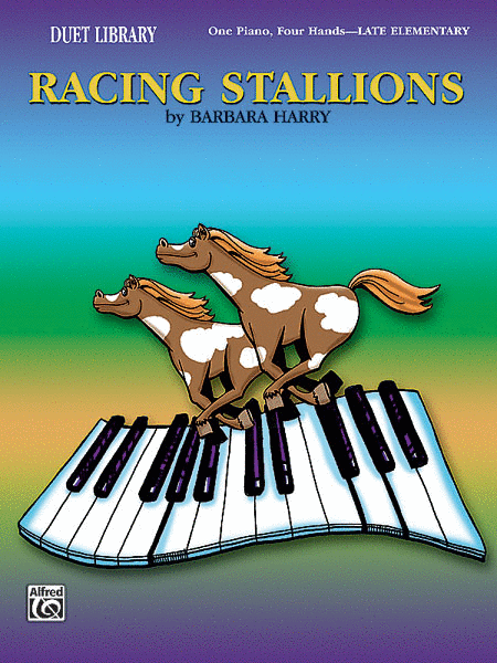 Racing Stallions by Barbara Harry