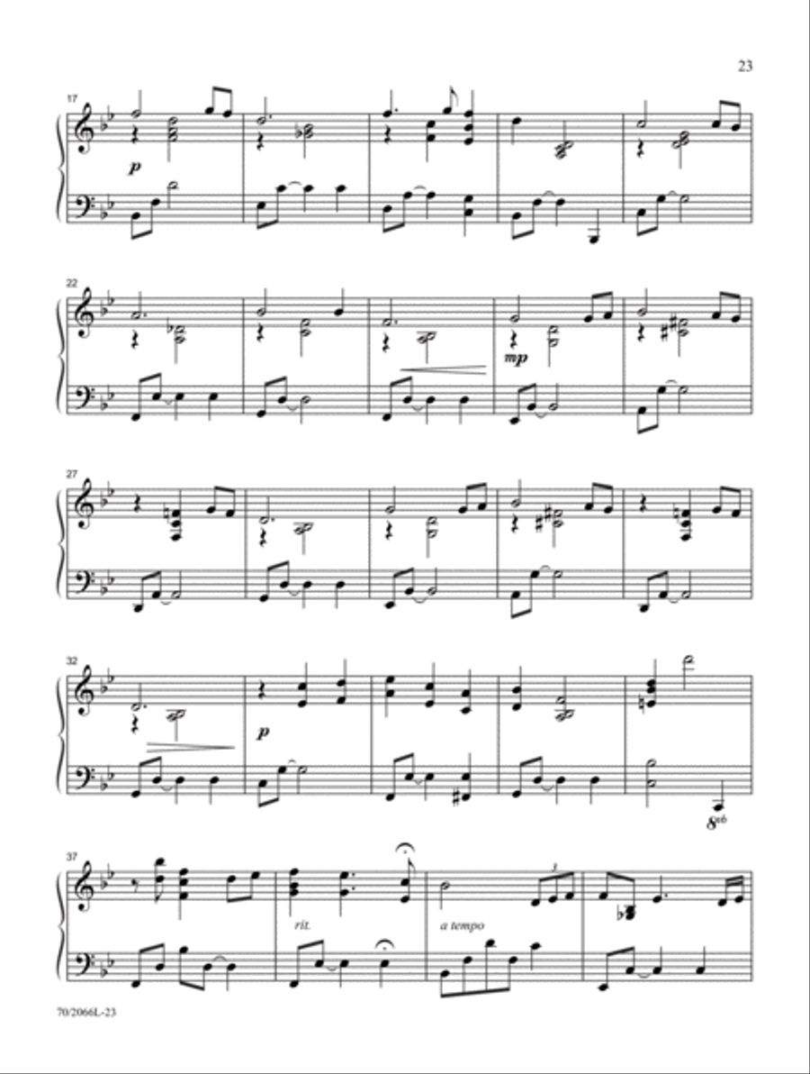 Christmas Improvisations Christmas Improvisations Piano Solo scores gallery preview page 15