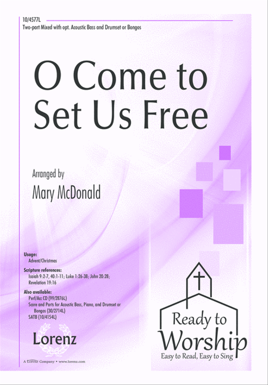 O Come to Set Us Free O Come to Set Us Free 2-Part scores gallery preview page 2