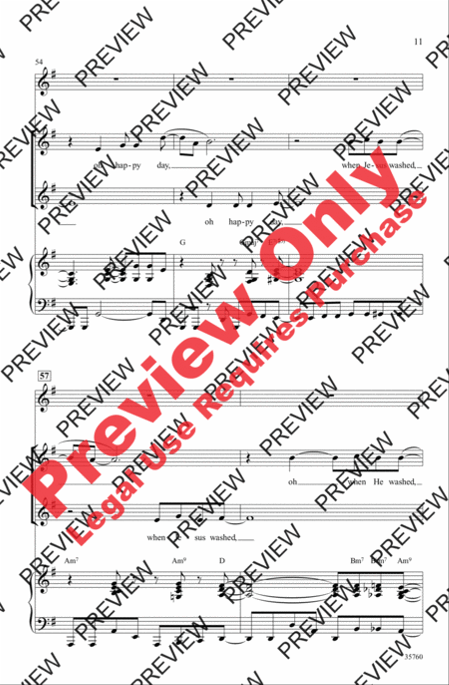 Oh Happy Day 2-Part scores gallery preview page 30