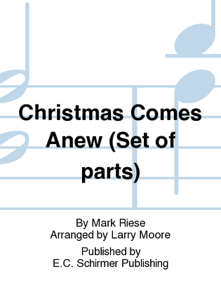 Book cover for Christmas Comes Anew (Noel Nouvelet) (Instrumental Parts)