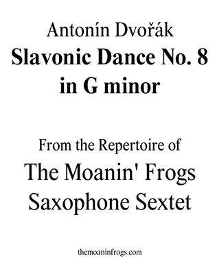 Book cover for Slavonic Dance No. 8 in G minor