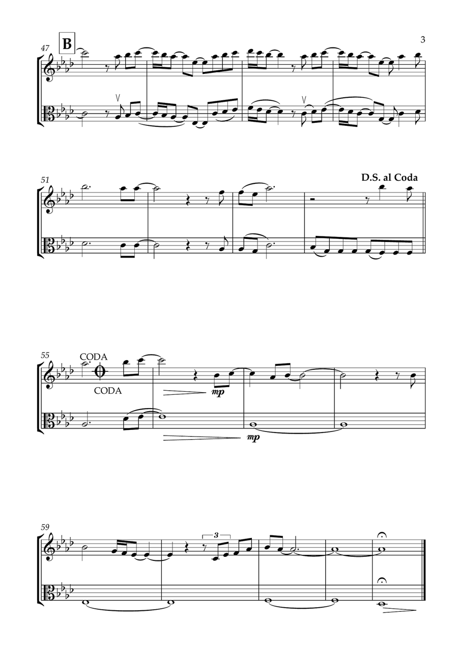 Run String Duet scores gallery preview page 3