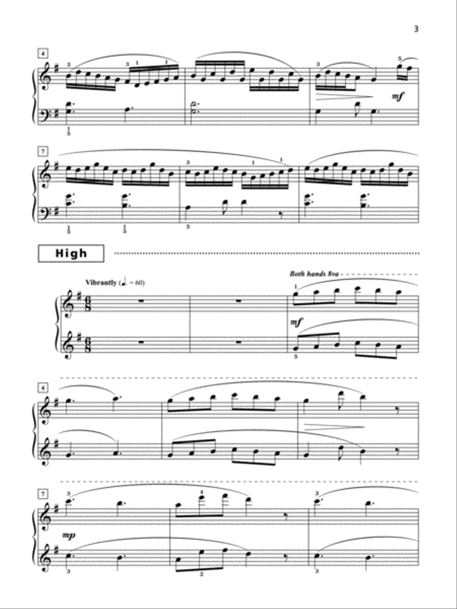 Grand Trios for Piano, Book 6 Small Ensemble scores gallery preview page 4