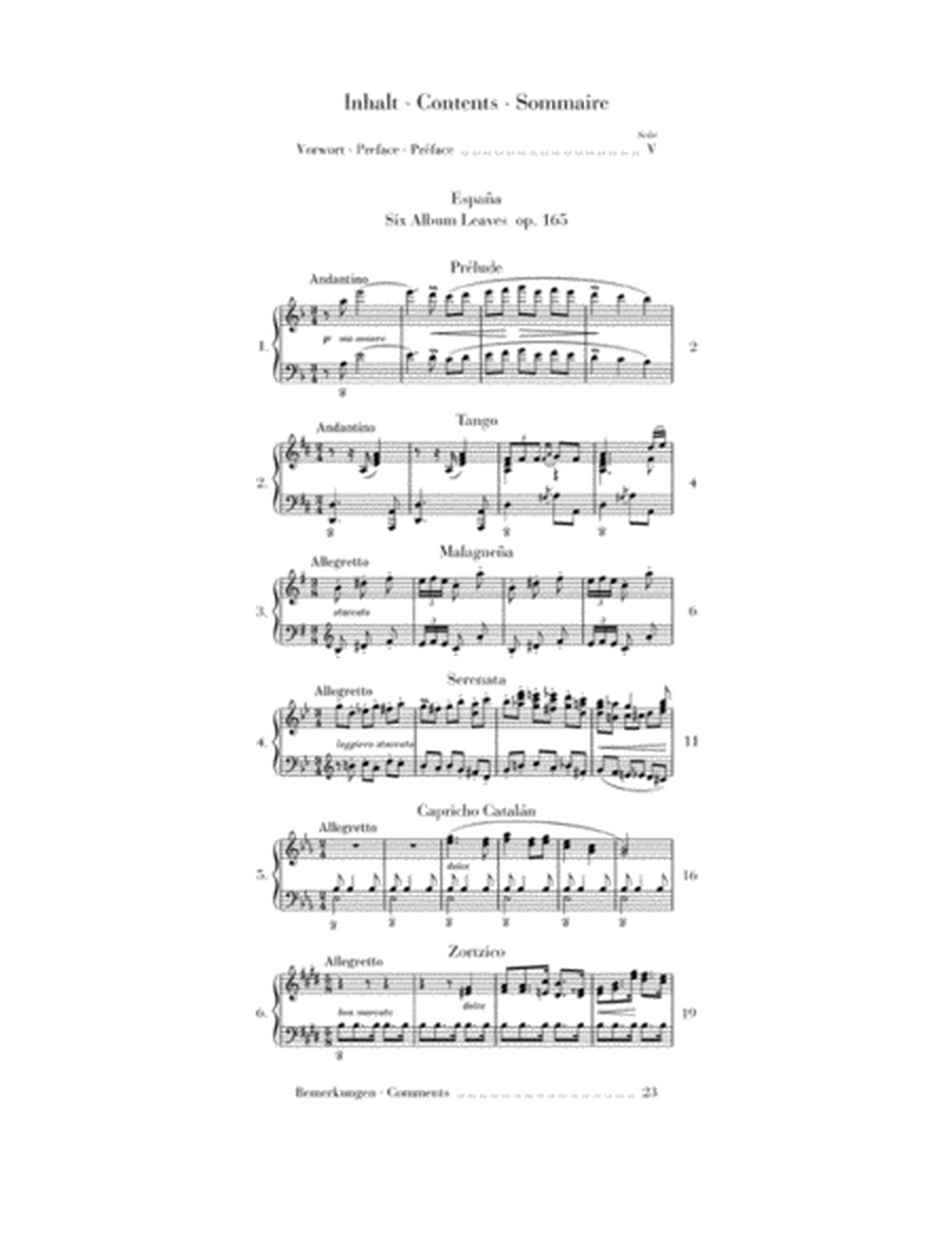 España, Op. 165