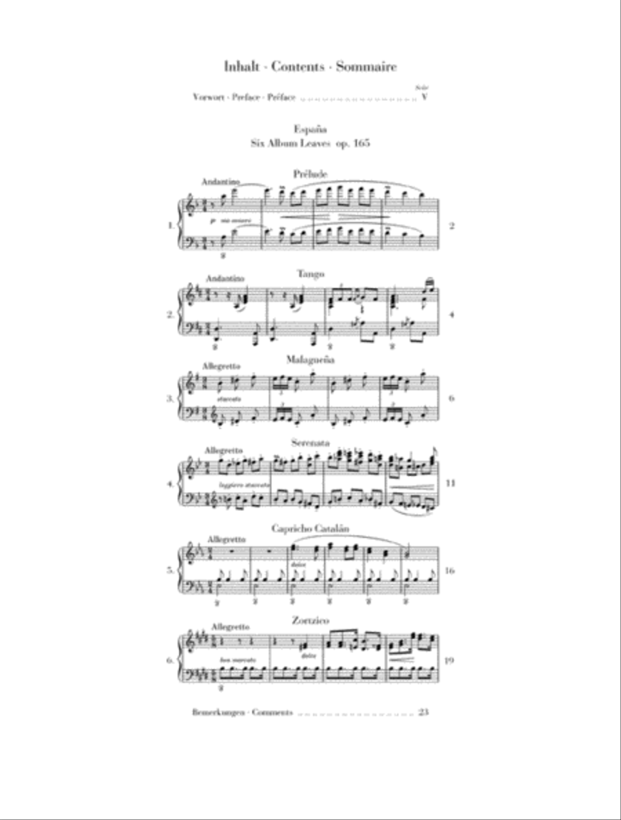 España, Op. 165 España, Op. 165 Piano Solo scores gallery preview page 2