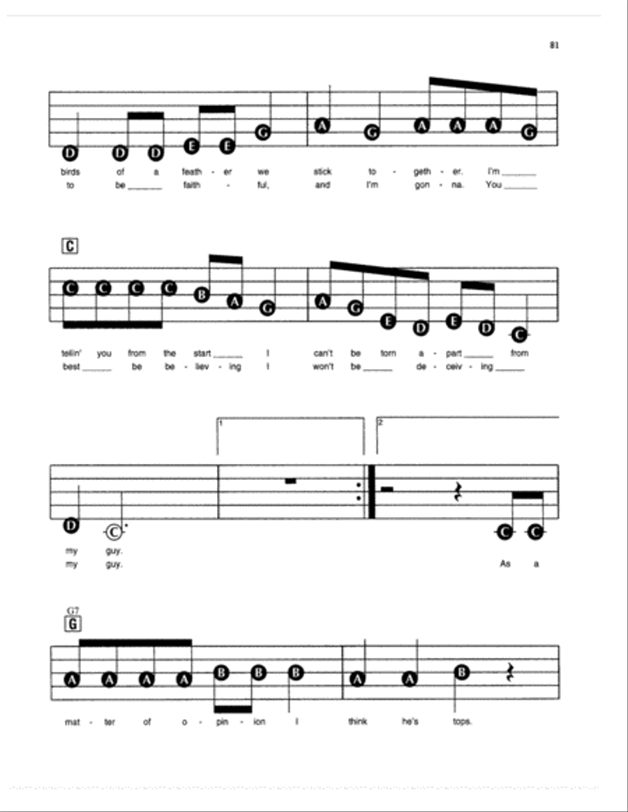 My Guy Electronic Keyboard scores gallery preview page 2