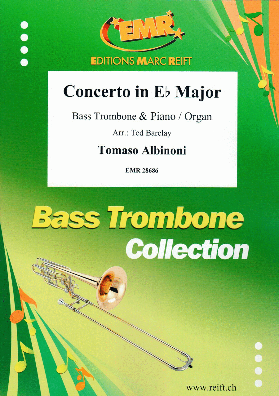 Concerto in Eb Major Trombone scores gallery preview page 1