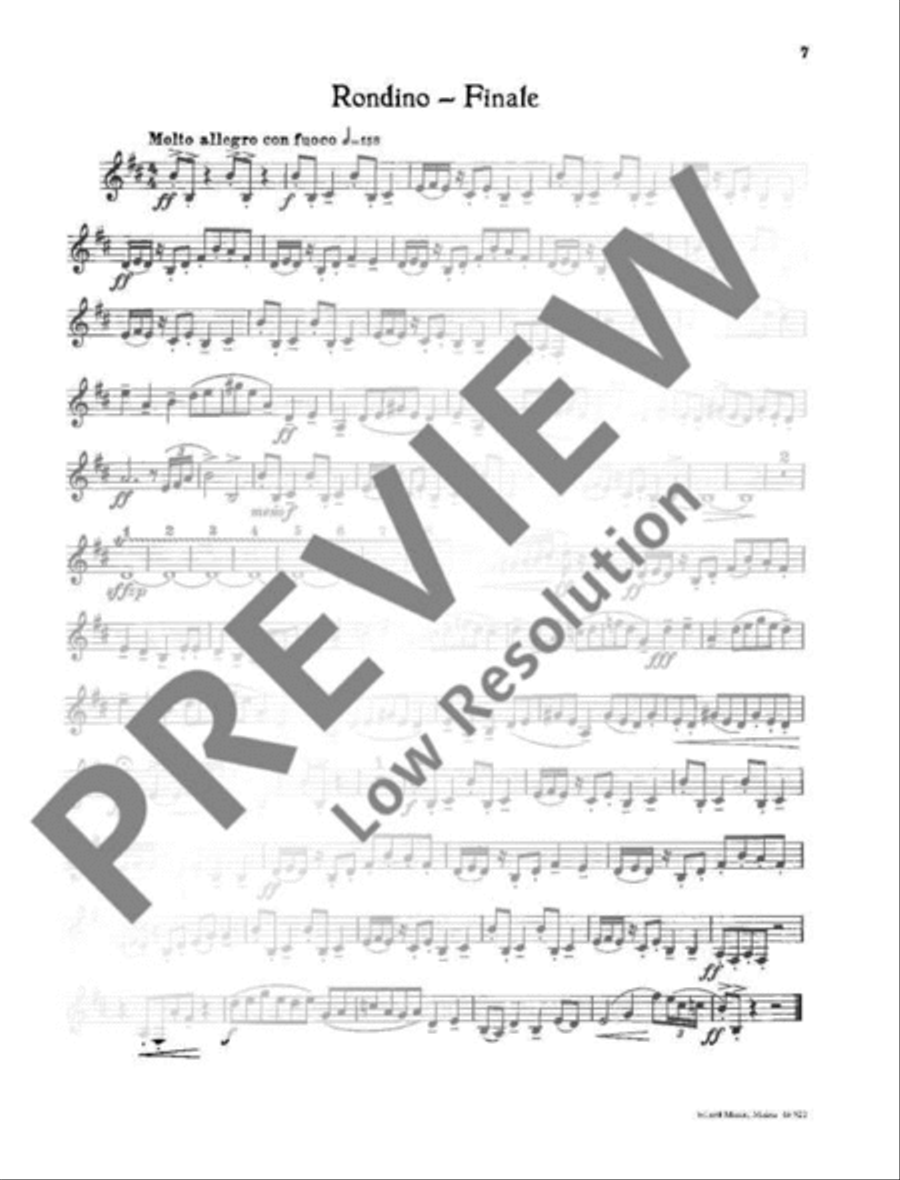 Divertissement Bassoon scores gallery preview page 15