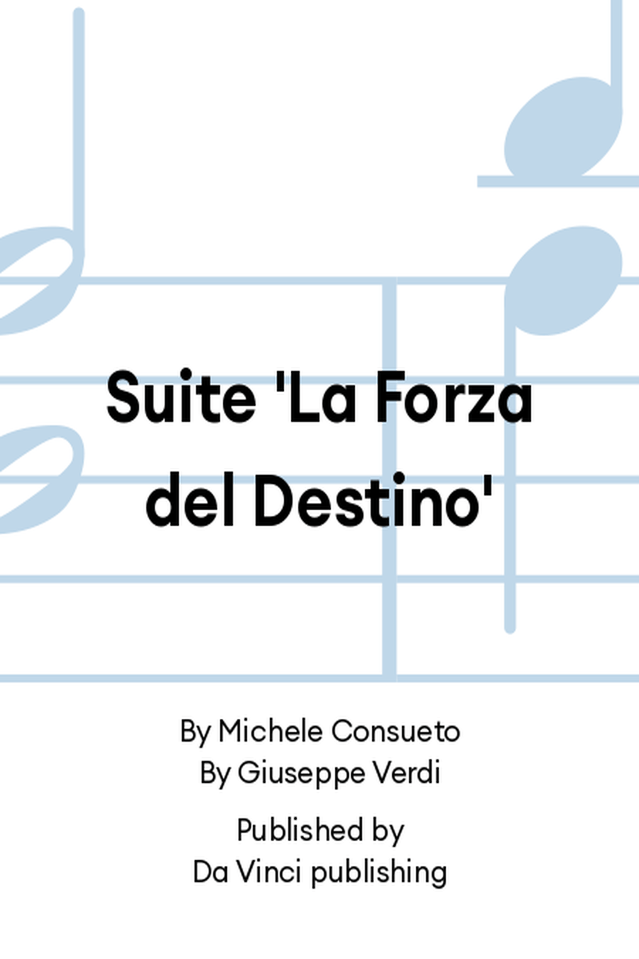 Suite 'La Forza del Destino' Clarinet scores gallery preview page 1