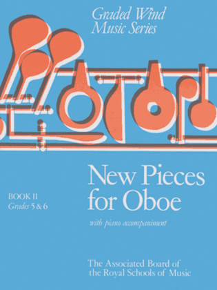 Book cover for New Pieces for Oboe, Book II