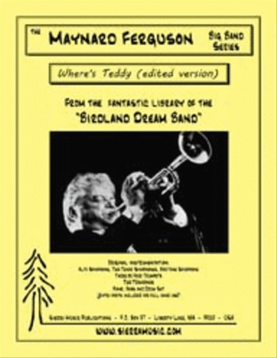 Where's Teddy (edited v.) Jazz Ensemble scores gallery preview page 1