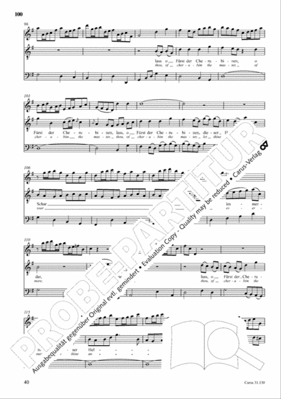 The Complete Sacred Vocal Works (Das geistliche Vokalwerk) Voice scores gallery preview page 101