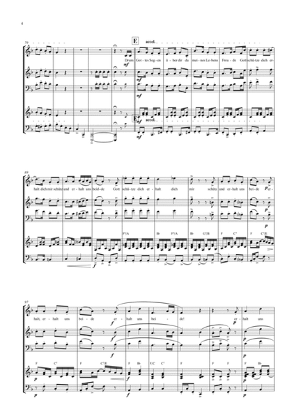 Ich liebe dich - Beethoven - Drachenfelser Musikanten - Quartet image number null