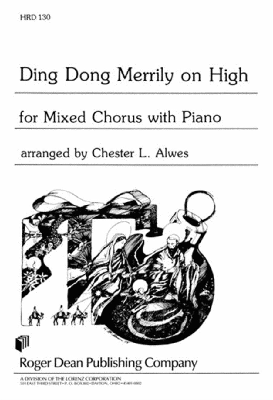 Ding Dong, Merrily on High! Divisi scores gallery preview page 1