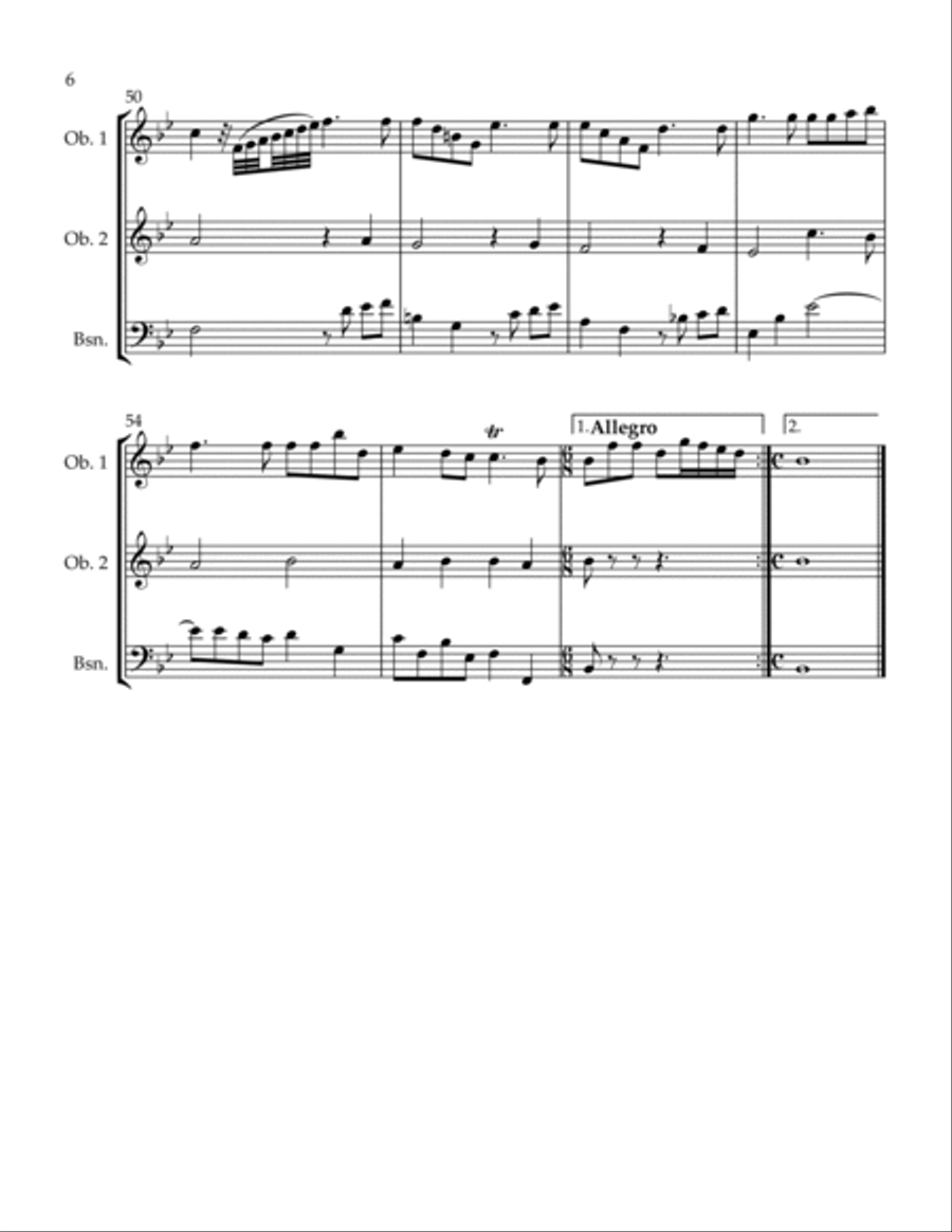 Alchemist Overture Alchemist Overture Woodwind Trio scores gallery preview page 6