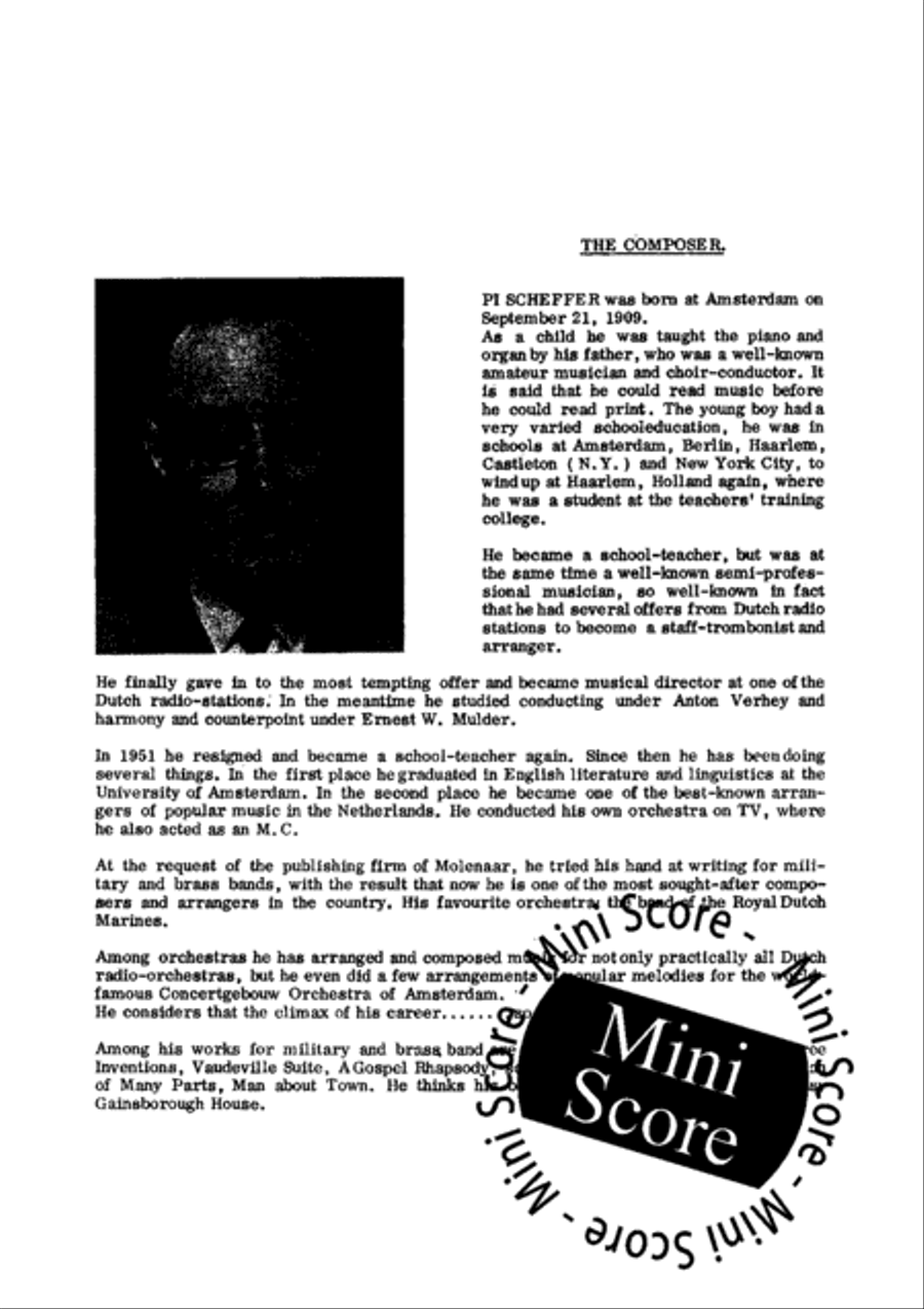 Vivat Amicitia Vivat Amicitia Concert Band scores gallery preview page 5