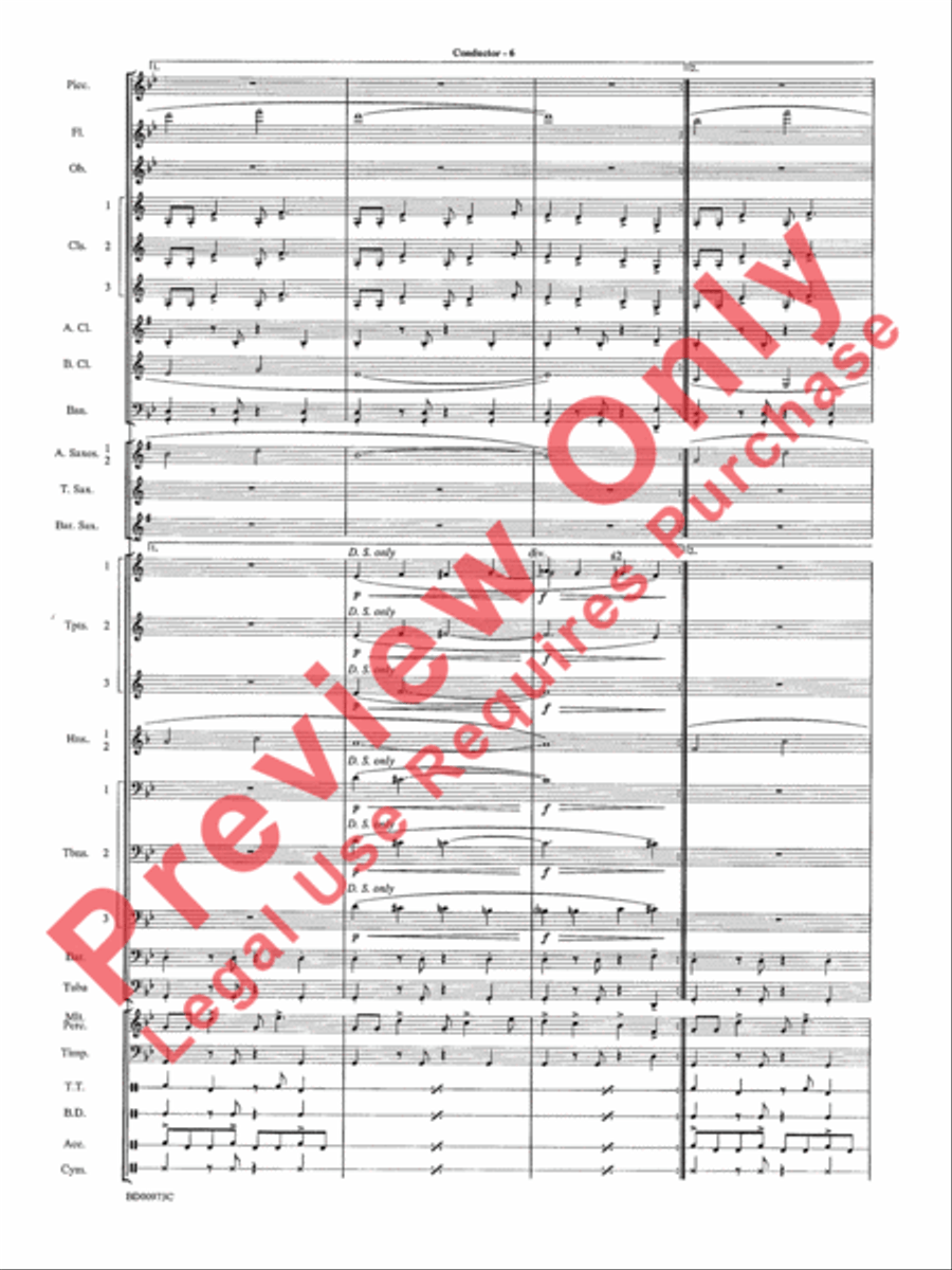 Incantations Concert Band scores gallery preview page 9